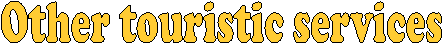 Other touristic services